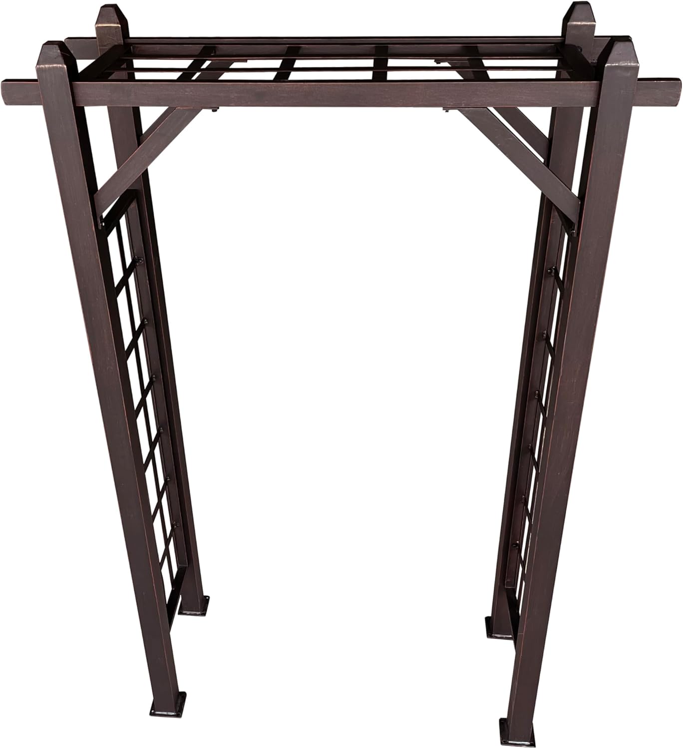 Bronze Modern Aluminum Garden Arbor Arch