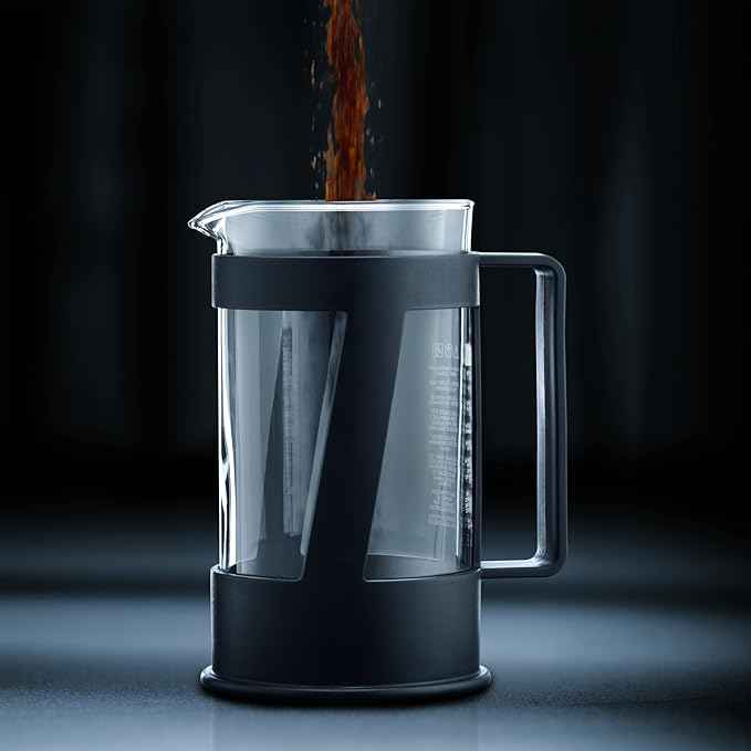 Bodum Crema 4-Cup French Press Coffee Maker, 17-Ounce