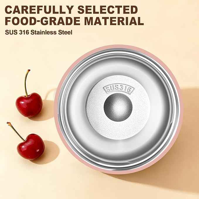 Insulated Coffee Tumbler 17.9oz 530ml Travel Coffee Mug 316 Stainless Steel Dual Drink Openings Leakproof Lid Reusable Insulated Coffee Mug Hot and Cold Ideal Travel Mug for Coffee Lover Daily