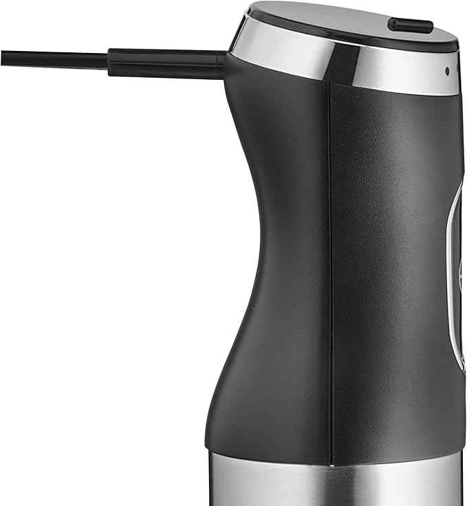 WMF Kult x Stick Blender Immersion Metallic – Mixer (Mixer 700 W Black Dive In Black Metallic, Stainless Steel, 700 W, 220 – 240 V; 50 – 60)