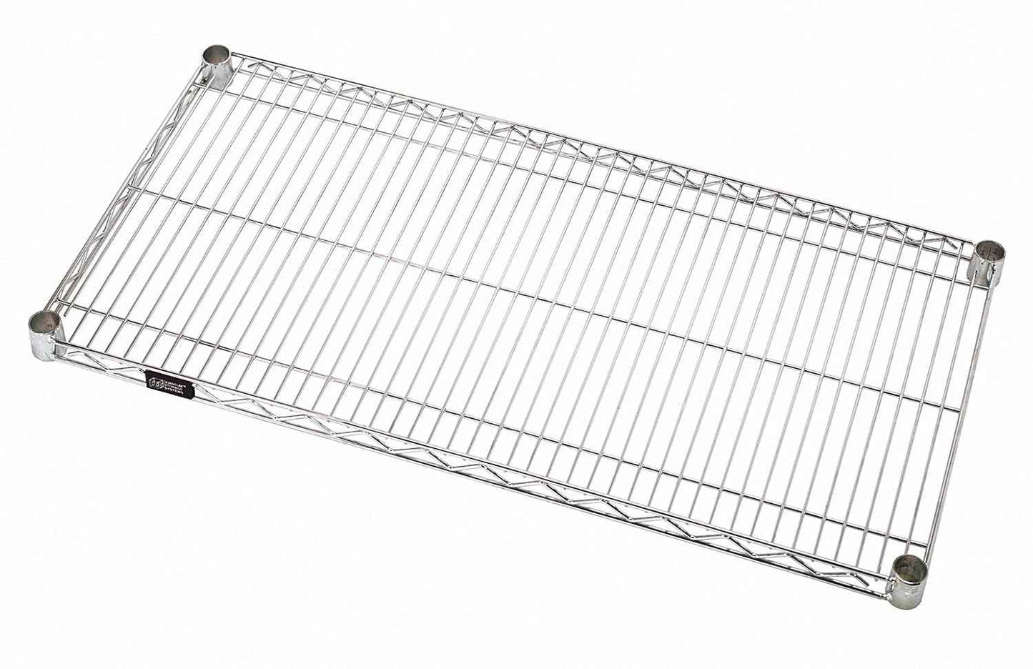 Aviditi Chrome Metal Wire Shelf, 72 x 24 Inches, (650 LBS Loading Capacity) for Wire Shelving Rack Units (2 Shelves)