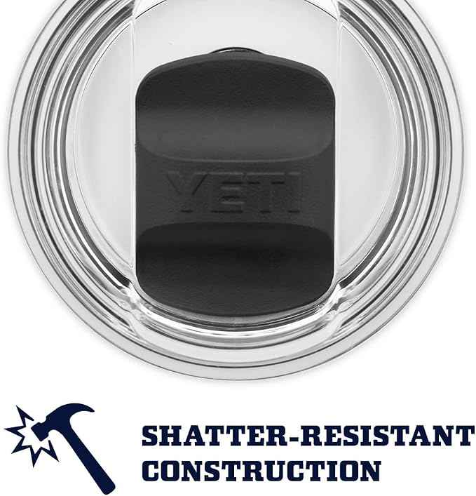YETI Rambler 10 oz Tumbler, Stainless Steel, Vacuum Insulated with MagSlider Lid, Rescue Red