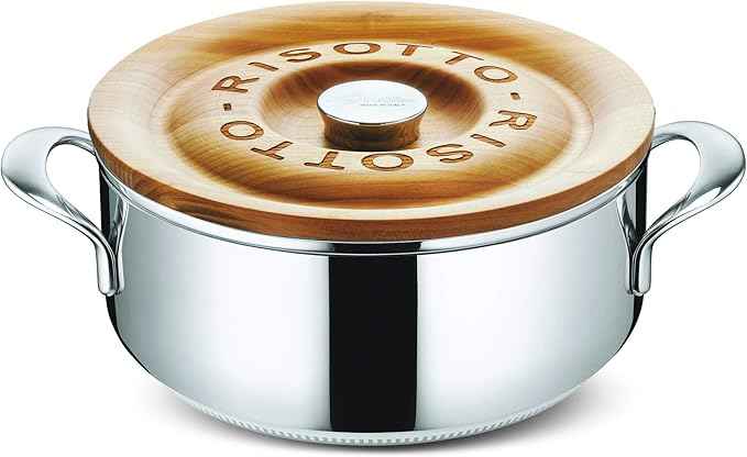 Lagostina Patrimonio Risotto Cooker 24 cm Stainless Steel
