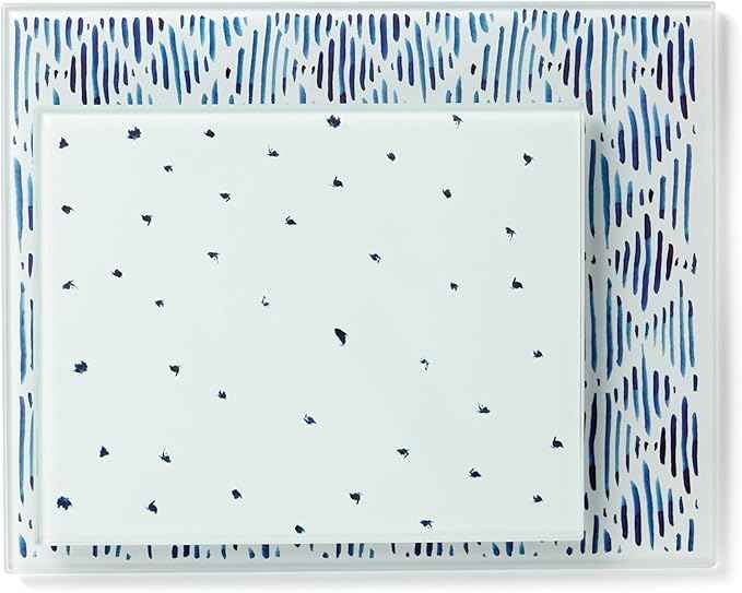 Lenox 895698 Blue Bay 2-Piece Glass Cutting Board Set