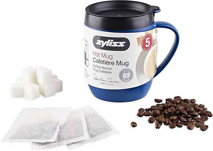 Zyliss Hot Mug Cafetiere, Blue