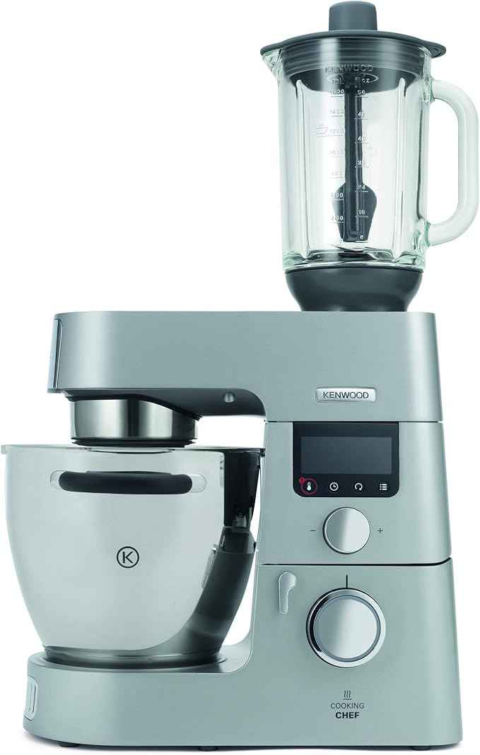 Kenwood KAH359GL Blender Attachment for Kenwood Kitchen Machines Glass and Black