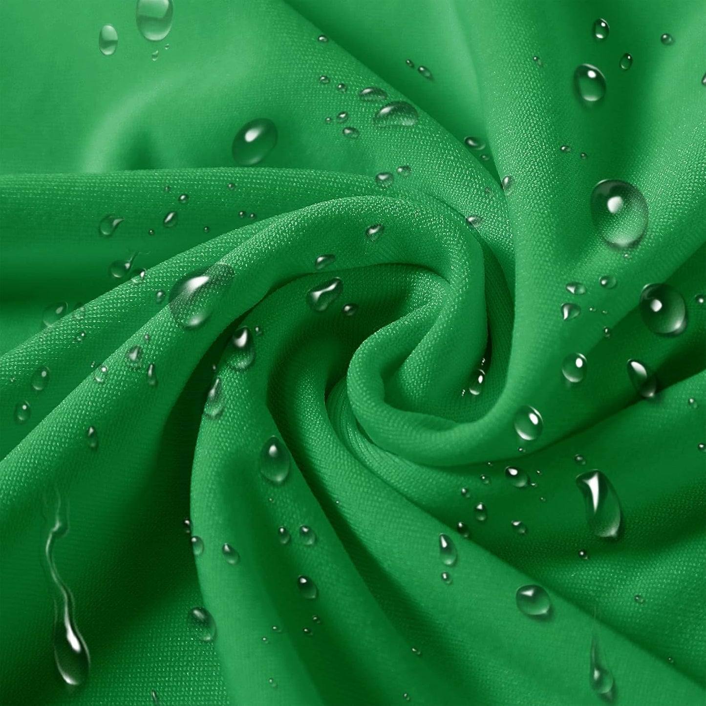 SUPERO Waterproof Spandex Chair Cover 25PCS, Stretch Dining Chair Covers, Polyester Outdoor Chair Covers, Protector Stretch Chair Cover for Party Universal, Banquet, Wedding Event, Hotel(Emerald)