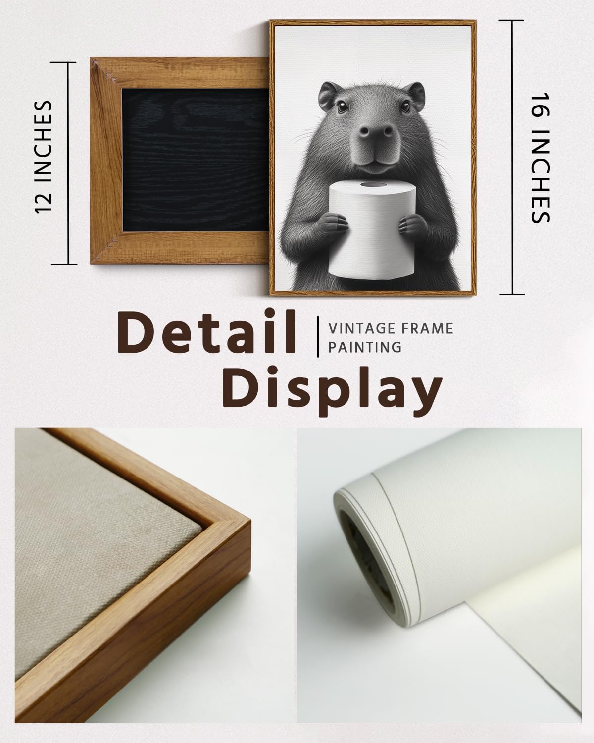 VIYYIEA Framed Wall Art JK-J1-L SM2187 16L x 12W