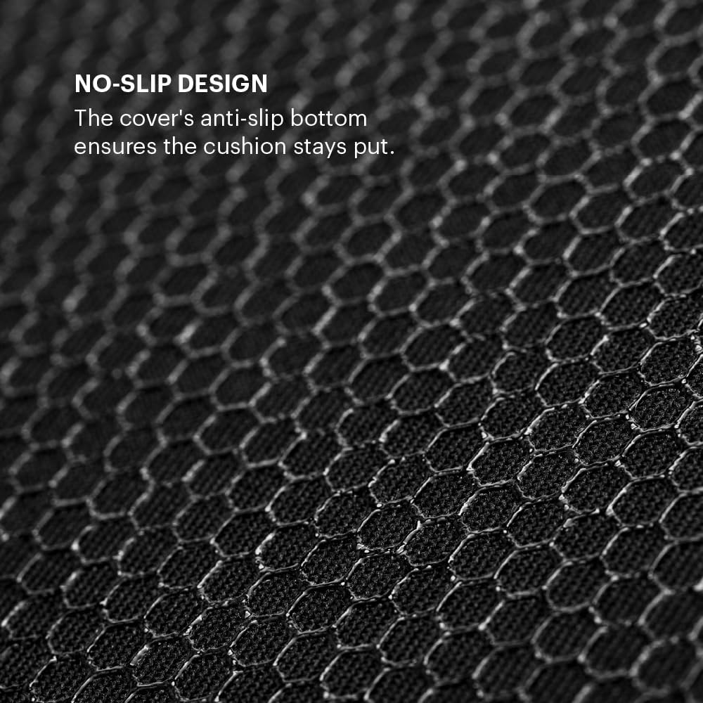 Purple Royal Seat Cushion - Seat Cushion for The Car Or Office Chair - Temperature Neutral Grid