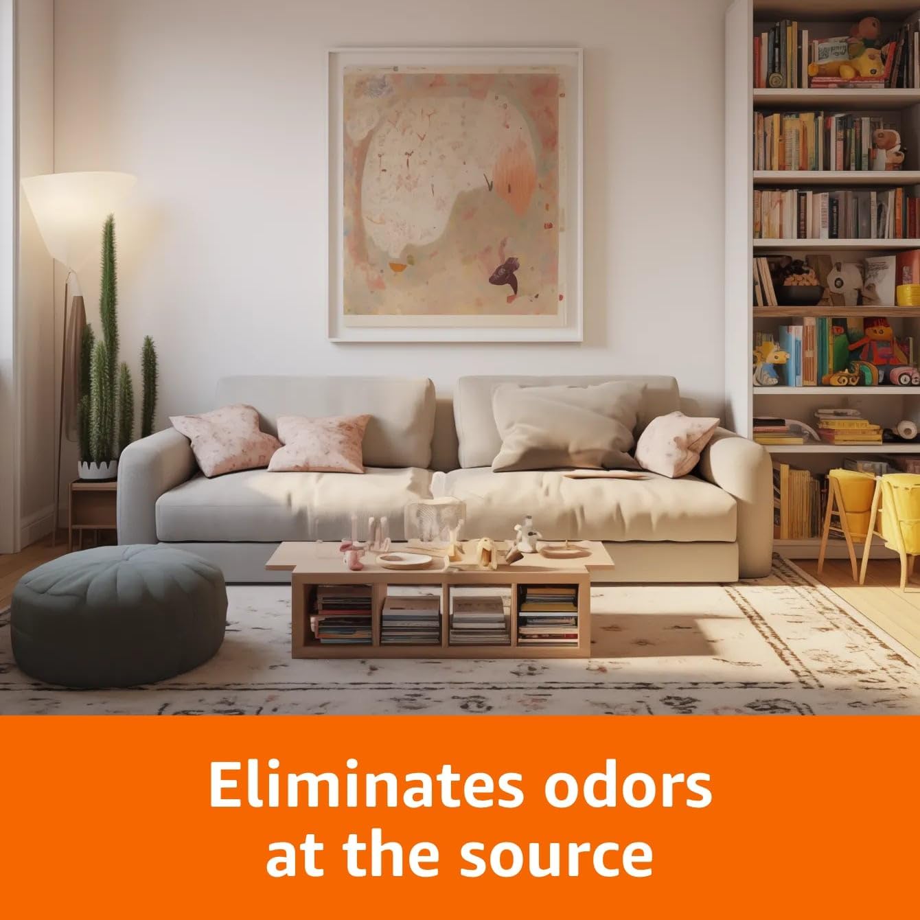 Amazon Basics Pet Stain & Odor Carpet Stain Remover Cleaner, Fresh Scent, 64 fl oz (Pack of 2)