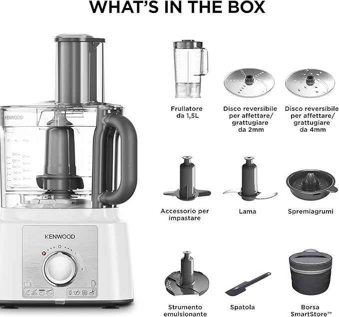 Kenwood Robot Cucina FDP65450WH
