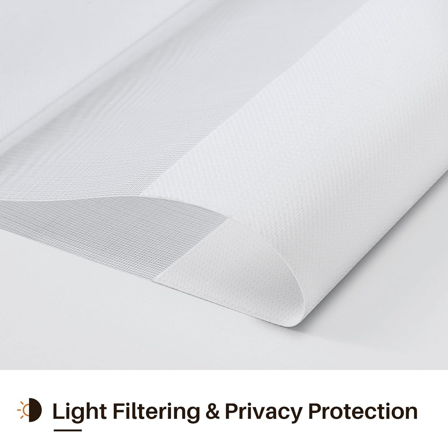 Cordless Zebra Blinds for Windows, Free-Stop Zebra Window Blinds, Dual Layer Light Filtering for Privacy, Easy Install Zebra Shades for Indoor Windows(White,35" W x 72 "H)