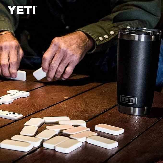 YETI Rambler 20 oz Stainless Steel Vacuum Insulated Tumbler w/MagSlider Lid
