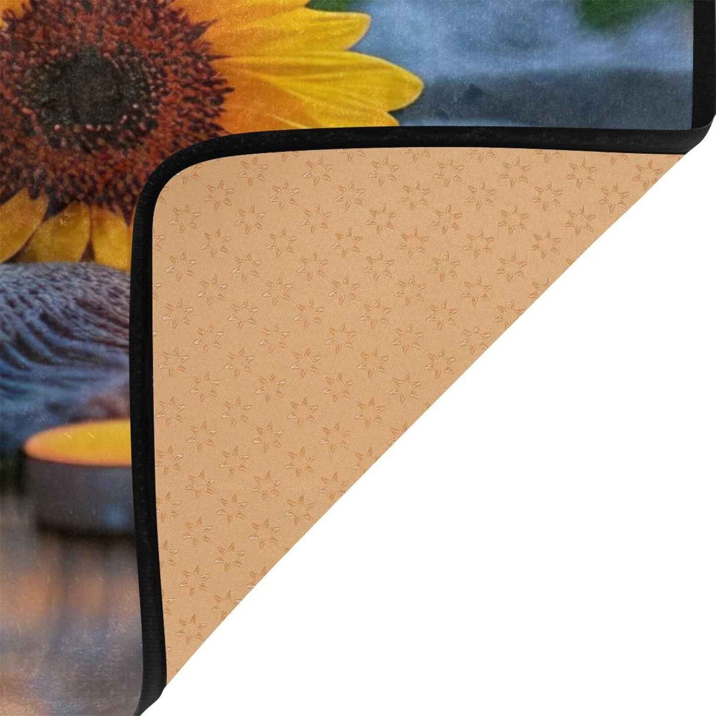 YETTASBIN Ultra Soft Area Rug, Zen Basalt Garden Non-Slip Washable Floor Mat Stain Resistant Indoor Rugs for Living Room Bedroom Dorm Entryway Hallway Home Office Decor, 60 x 39 Inch