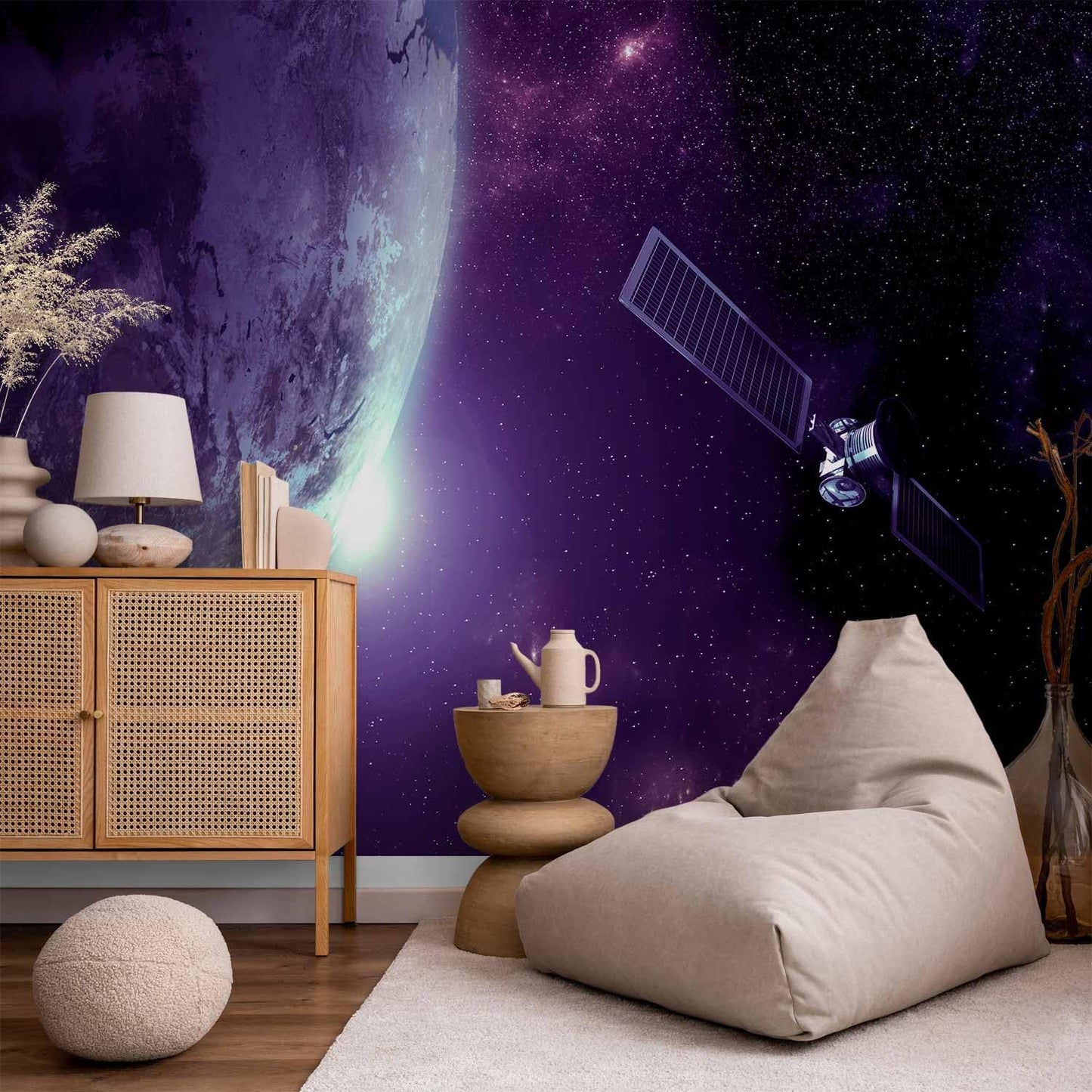 artgeist Wall Mural Cosmos Galaxy 98x69 in - XXL Non-Woven Wallpaper Fleece Wall Decor Photo Print Picture Image Design Home n-B-0007-a-d