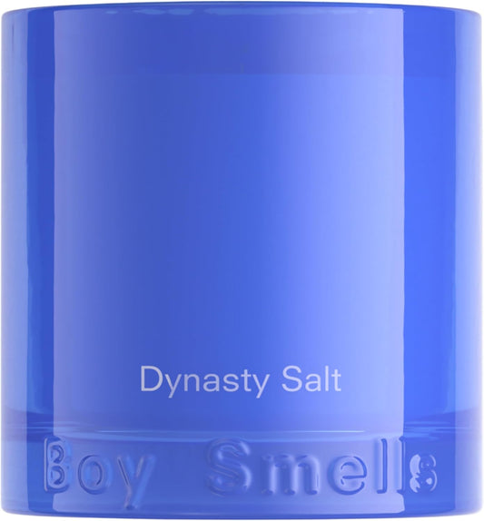Boy Smells Dynasty Salt Cotton Candle - 8.5 oz Luxury Candle with Pink Pepper, Cotton Accord, and Musk - Cotton Wick - Up to 50-Hour Burn - Cotton Wick