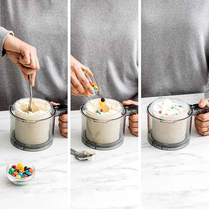 Ninja CN301CO CREAMi Ice Cream Maker, for Gelato, Mix-ins, Milkshakes, Sorbet, Smoothie Bowls & More, 7 One-Touch Programs,