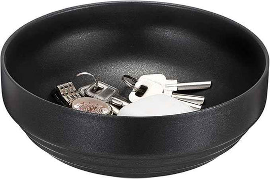 Key Holder Bowl for Entryway Table Round Catchall Bowl for Coin Fruit Holder Decorative Serving Bowl for Coffee Table Kitchen Counter, 7.4 Inches