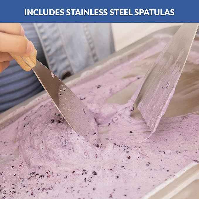 Whynter ICR-300SS 0.5-Quart Stainless Steel Rolled Ice Cream Maker With Compressor
