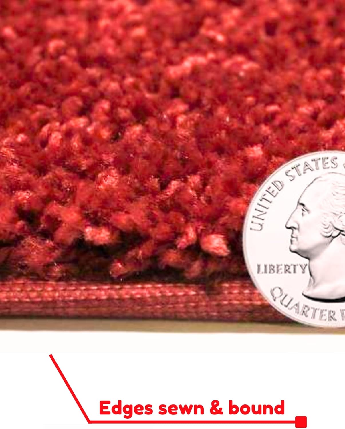 KOECKRITZ Soft and Colorful Kids Classroom Area Rugs (Passes Flammability Pill Test) Many Sizes and Bright Colors to Select from (4' Round, Fire Engine)