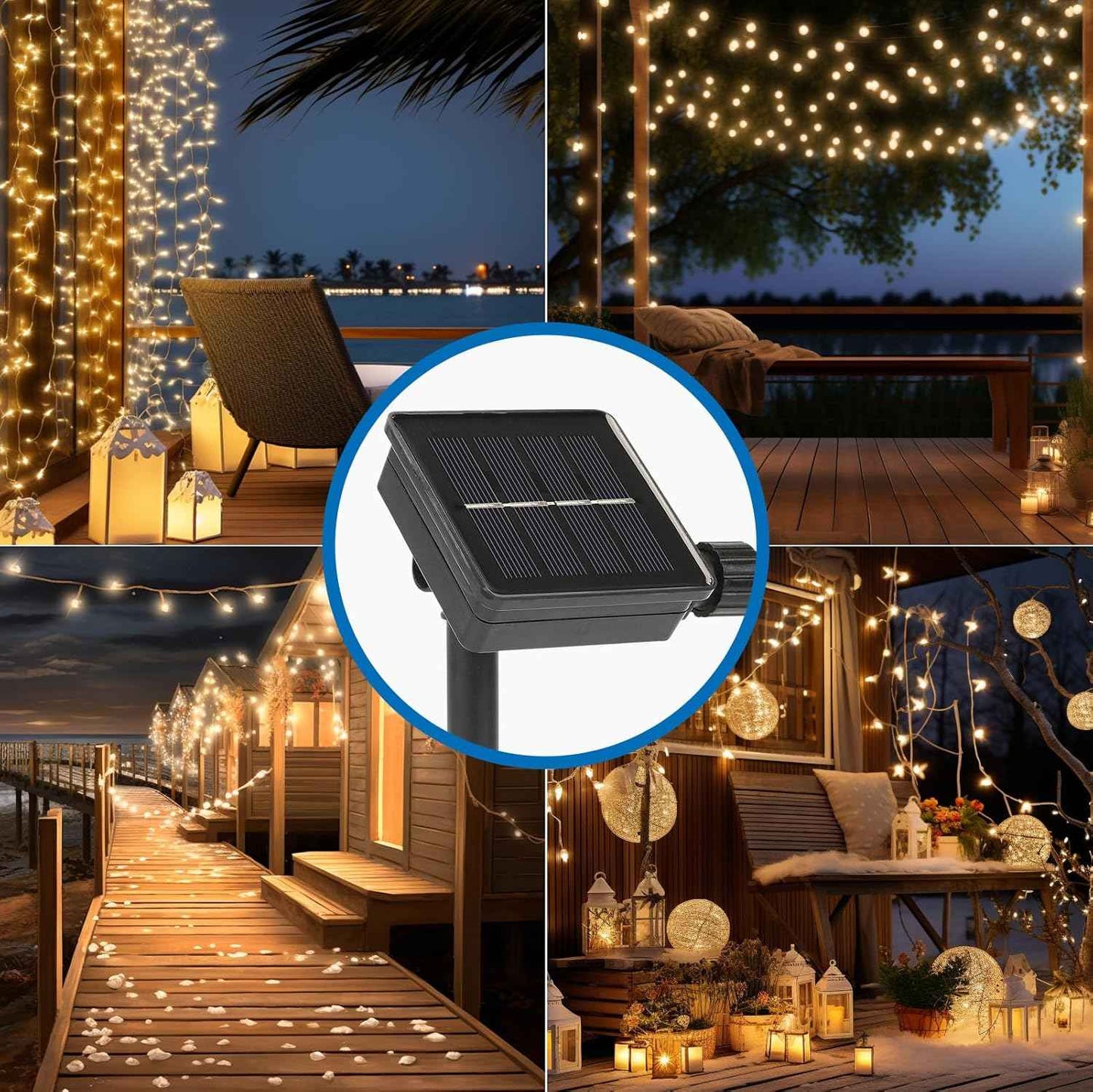 HOFLYW Solar Lights Replacement Top-Replacement Parts-Panel Lantern Lid for,Panel,Solar Light Stakes Replacement (2 Products)