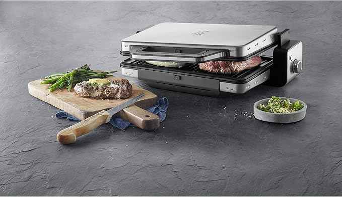 WMF CE Lono Contact Grill, Silver