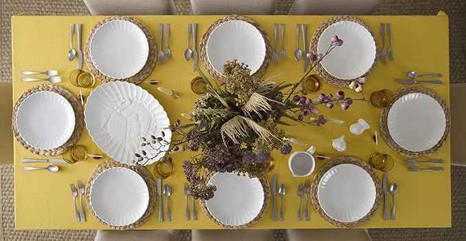 Lenox Serveware, Lenox French Perle Carved Turkey Platter, Scalloped, Oval, 18-Inch, Stoneware, Dishwasher Safe, Turkey Platter for Thanksgiving, Winter Hosting, Christmas Serving (White, 1 Piece)