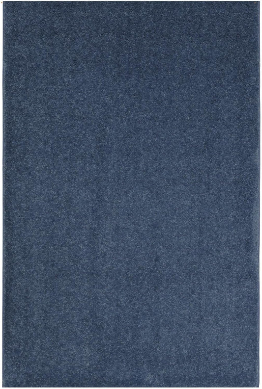 KOECKRITZ Soft and Colorful Kids Classroom Area Rugs (Passes Flammability Pill Test) Many Sizes and Bright Colors to Select from (4' x 6', Navy)