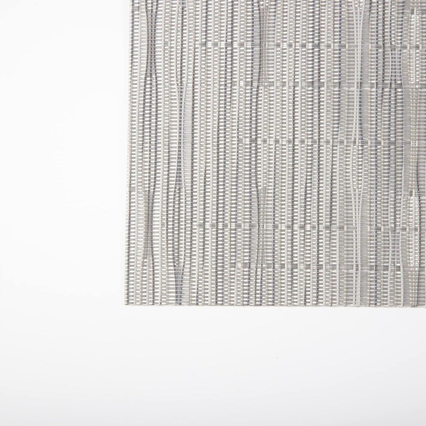 Sliver Placemats Set of 8 - Easy Clean Modern Durable Washable Vinyl Place Mats - Heat Resistant Placemats for Kitchen Table - PVC Table Mats for Dining Table (Sliver, 8)