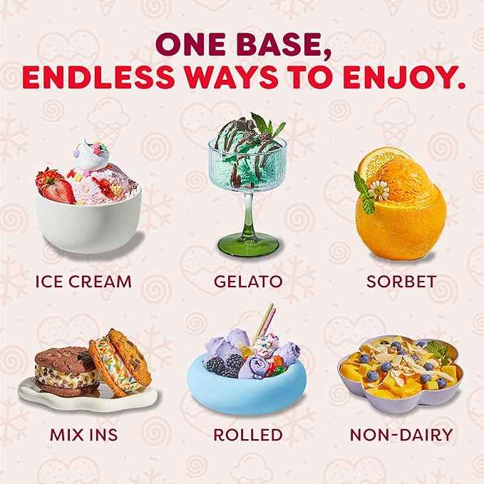 Instant Pot InstantChill Ice Cream Maker, No Pre‑Freeze, Pour, Press & Enjoy, Quiet Operation, Make IceCream in minutes*, Gelato, Sorbet, Rolled, Non‑Dairy, Mix‑Ins, Easy Clean up, Makes Up to 2 pints