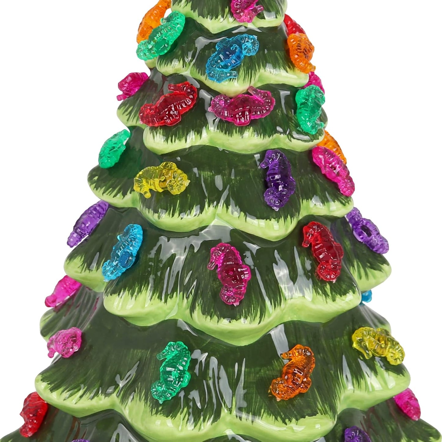 Ceramic Tree Replacement Bulbs - Bulbs for Vintage Ceramic Christmas Tree - Ceramic Christmas Tree Lights - Ceramic Christmas Tree Bulbs - Ceramic Christmas Tree Replacement Lights (Seahorse, 150)