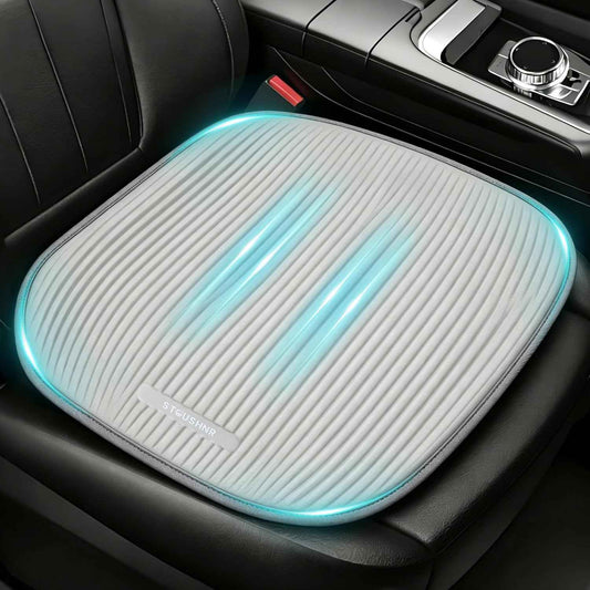Gel Seat Cushion for Long Sitting,3-Second Cooling Pressure Relief Pillow for Car Seat & Office Chair,Back,Tailbone,Coccyx Comfort Support Seat Pad (Green)