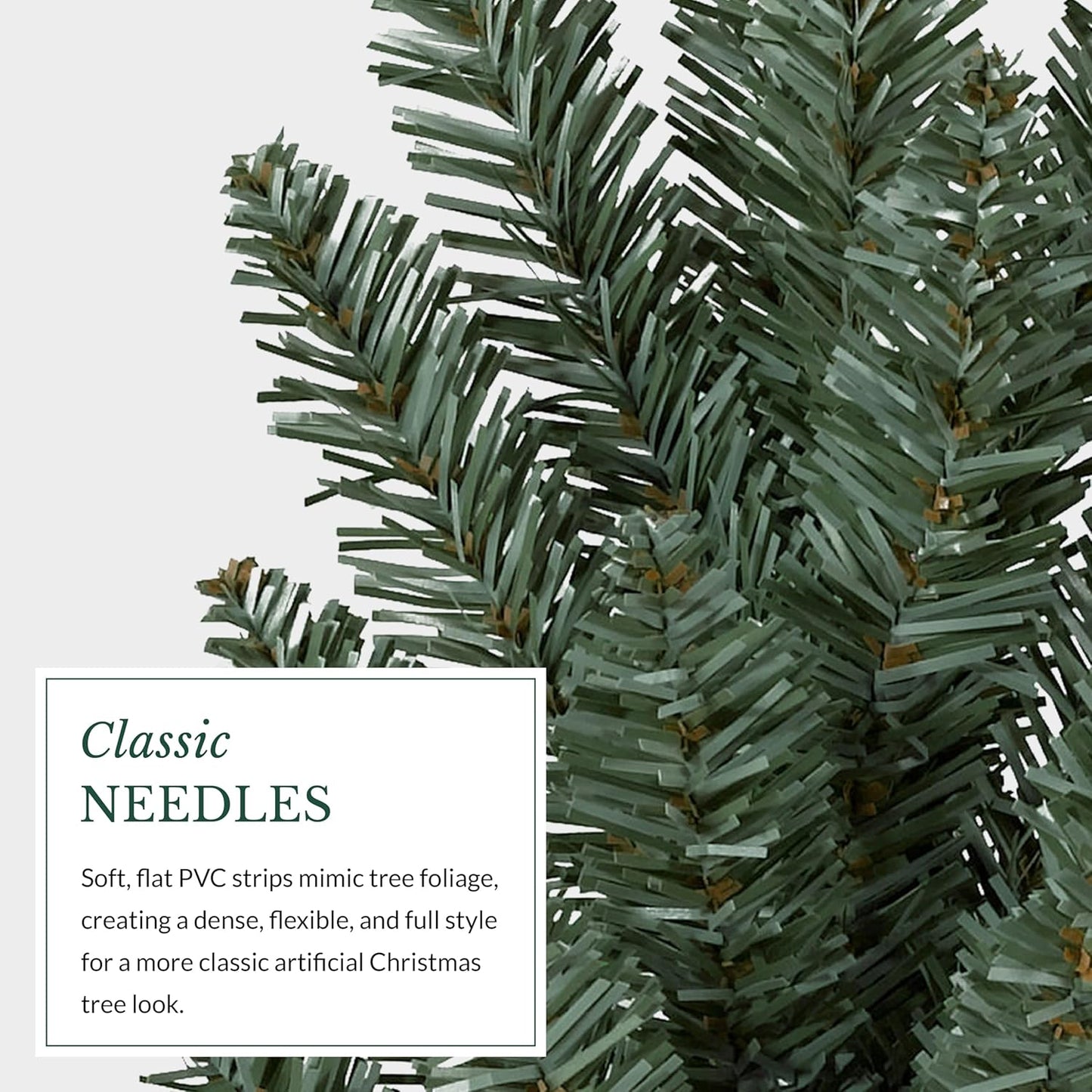 Balsam Hill 5.5 ft Pre-Lit Classic Blue Spruce - Artificial Christmas Tree with 400 LED Clear Lights, Easy Plug Technology, Premium Stand & Storage Bag for Indoor Holiday Decorating