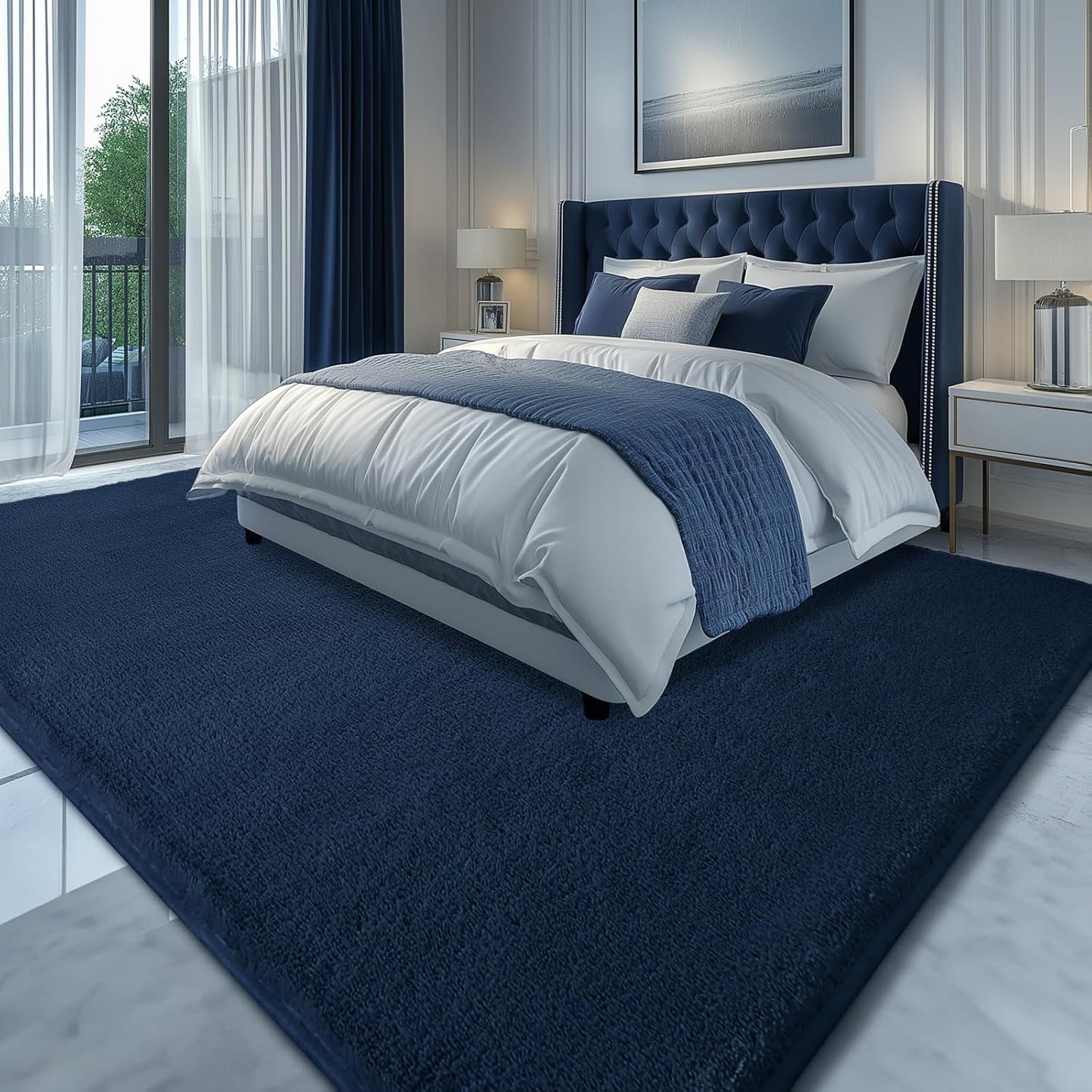 Sour Lemon 8x10 Area Rugs for Living Room, Soft Large Area Rug Fluffy Rugs for Bedroom，Machine Washable Area Rug Non Slip Carpet Rug for Living Room Playroom Kids Room Home Decor