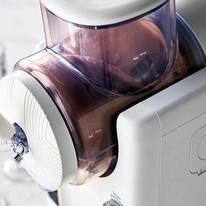 GreenPan Frost Ice Cream Maker & Slushie Machine, Mixing Bowl included, Soft Serve, Sorbet, Margaritas, Milkshakes, Frozen Yogurt, No Pre-Freezing, Ready in 15 Mins, 6 Modes, Self-Cleaning, Cream