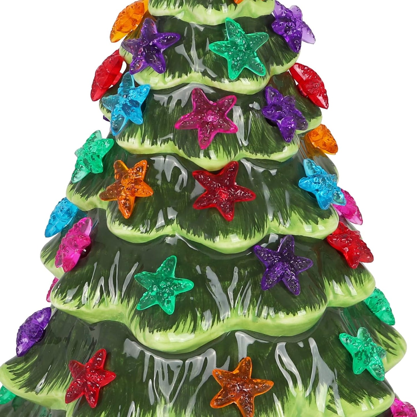 Ceramic Tree Replacement Bulbs - Bulbs for Vintage Ceramic Christmas Tree - Ceramic Christmas Tree Lights - Ceramic Christmas Tree Bulbs - Ceramic Christmas Tree Replacement Lights (Starfish, 150)