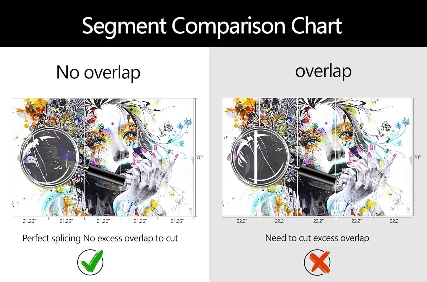 Colorful Graffiti Art Wallpaper Mural for Dressing Room Beauty Nail Salon (Not Peel and Stick)