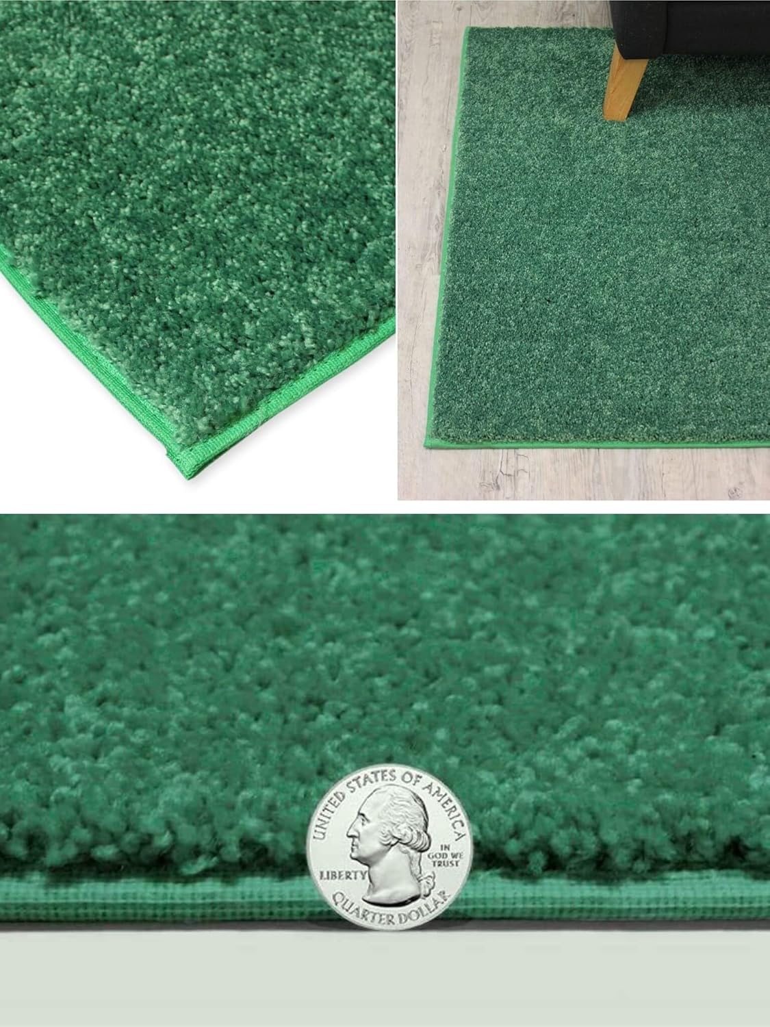 KOECKRITZ Soft and Colorful Kids Classroom Area Rugs (Passes Flammability Pill Test) Many Sizes and Bright Colors to Select from (7' Round, Froggy)