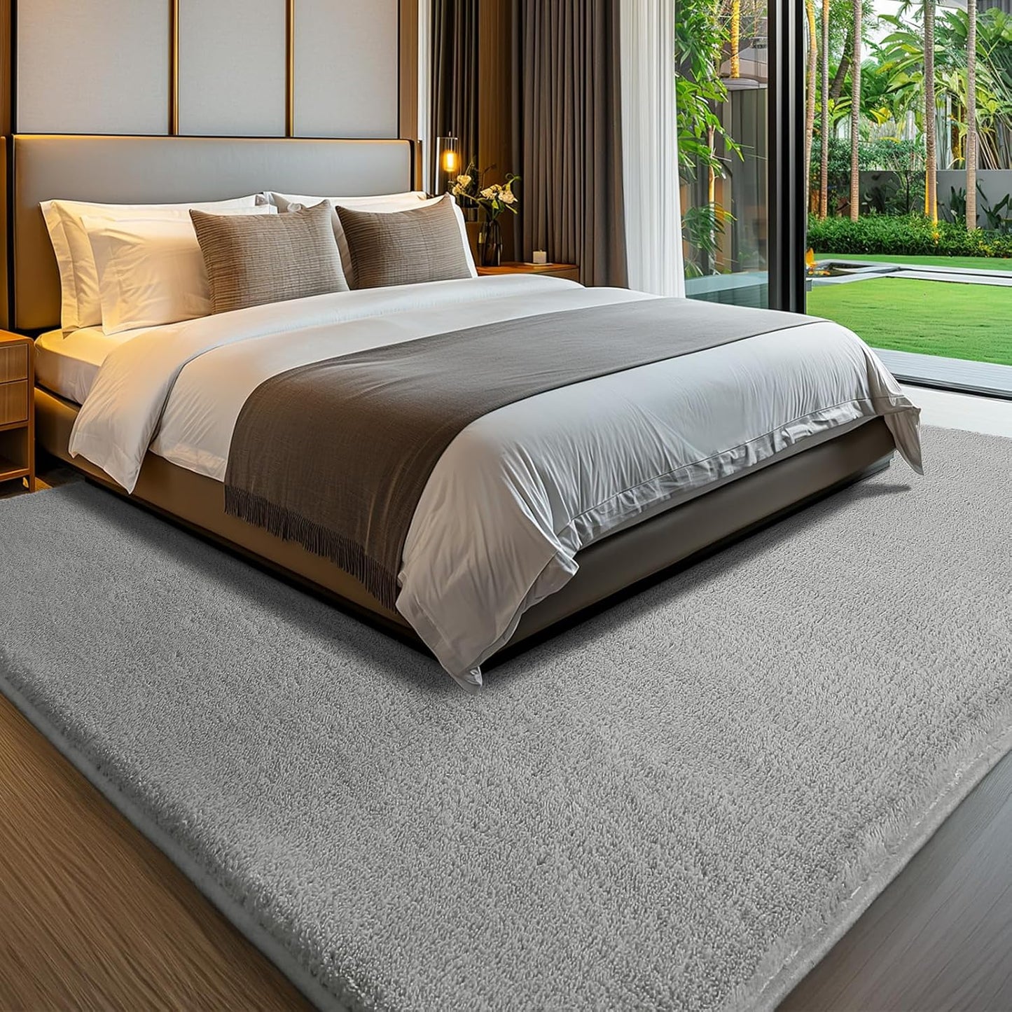 Sour Lemon 9x12 Area Rugs for Living Room, Soft Large Area Rug Fluffy Rugs for Bedroom，Machine Washable Area Rug Non Slip Carpet Rug for Living Room Playroom Kids Room Home Decor