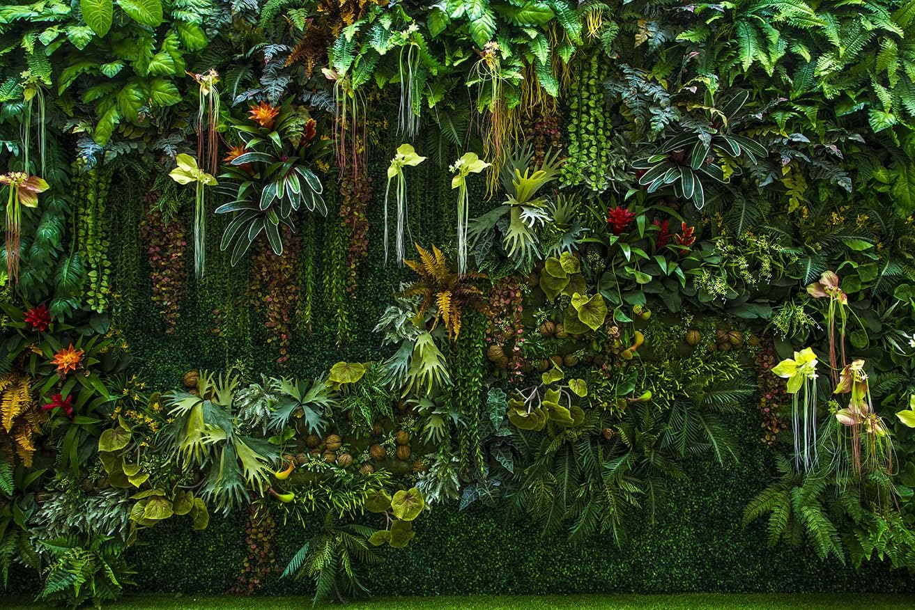Green Wallpaper Banana Leaf Floral Mural Wallpaper for Bedroom Living Room TV Background Sofa Wall (not self-Adhesive)