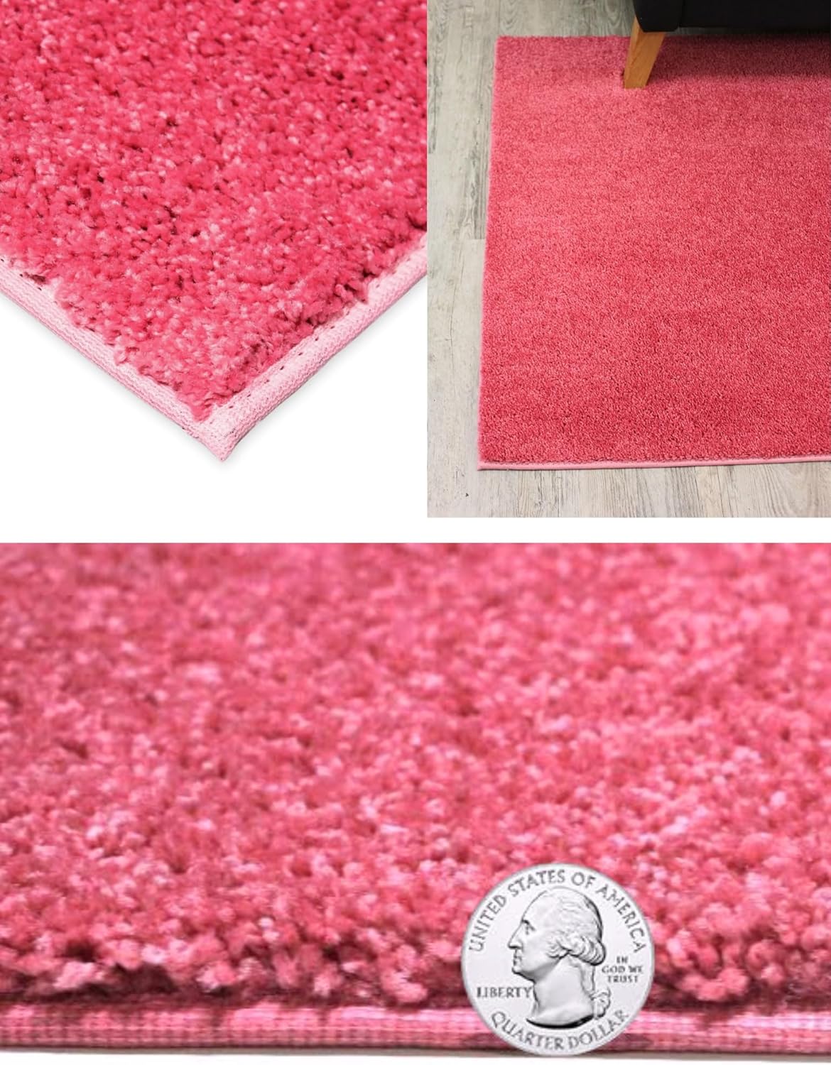 KOECKRITZ Soft and Colorful Kids Classroom Area Rugs (Passes Flammability Pill Test) Many Sizes and Bright Colors to Select from (5' x 8', Glamour)