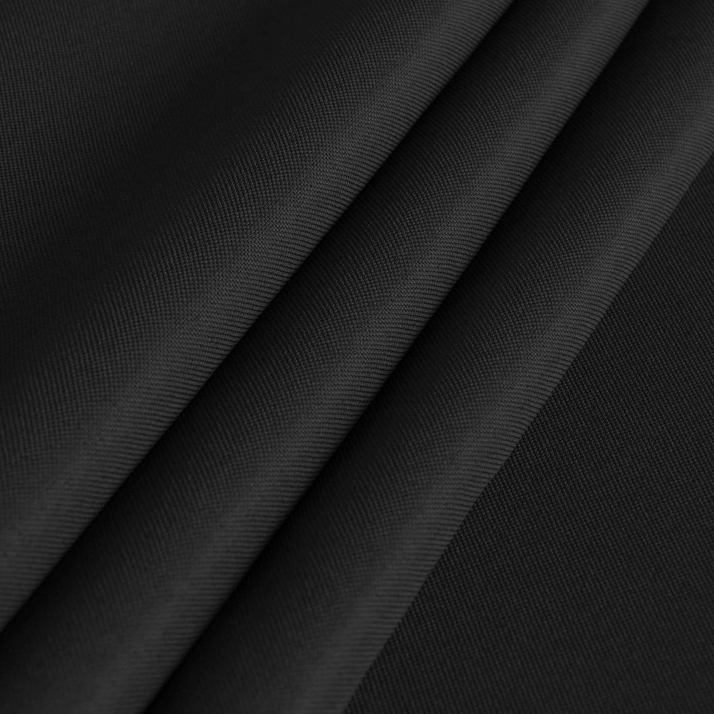 sancua Rectangle Tablecloth - 54 x 120 Inch - Water Resistant Spill Proof Washable Polyester Table Cloth, Decorative Fabric Table Cover for Dining Tables, Buffet Parties and Camping, Black