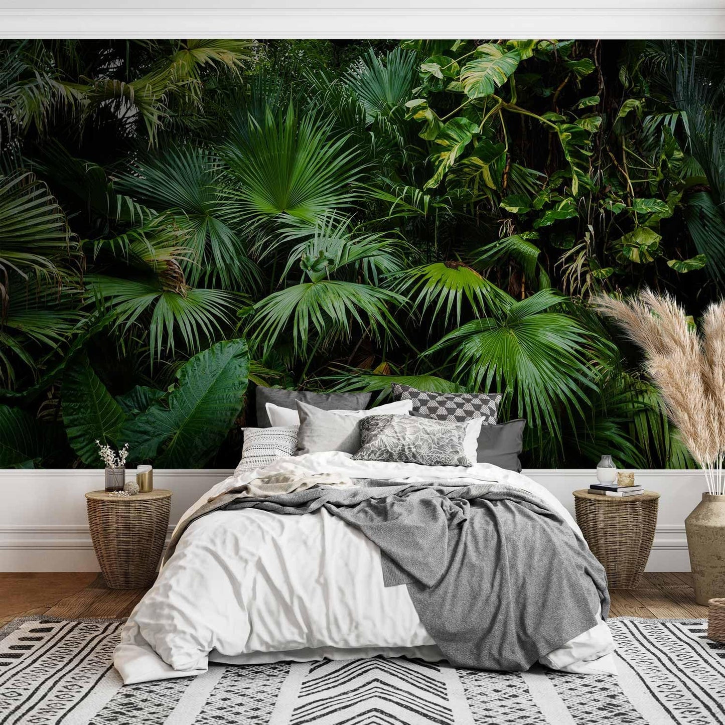 artgeist Wall Mural Tropical 138"x101" XXL Peel and Stick Self-Adhesive Wallpaper Removable Large Sticker Foil Wall Decor Print Picture Image Design b-B-0312-a-a