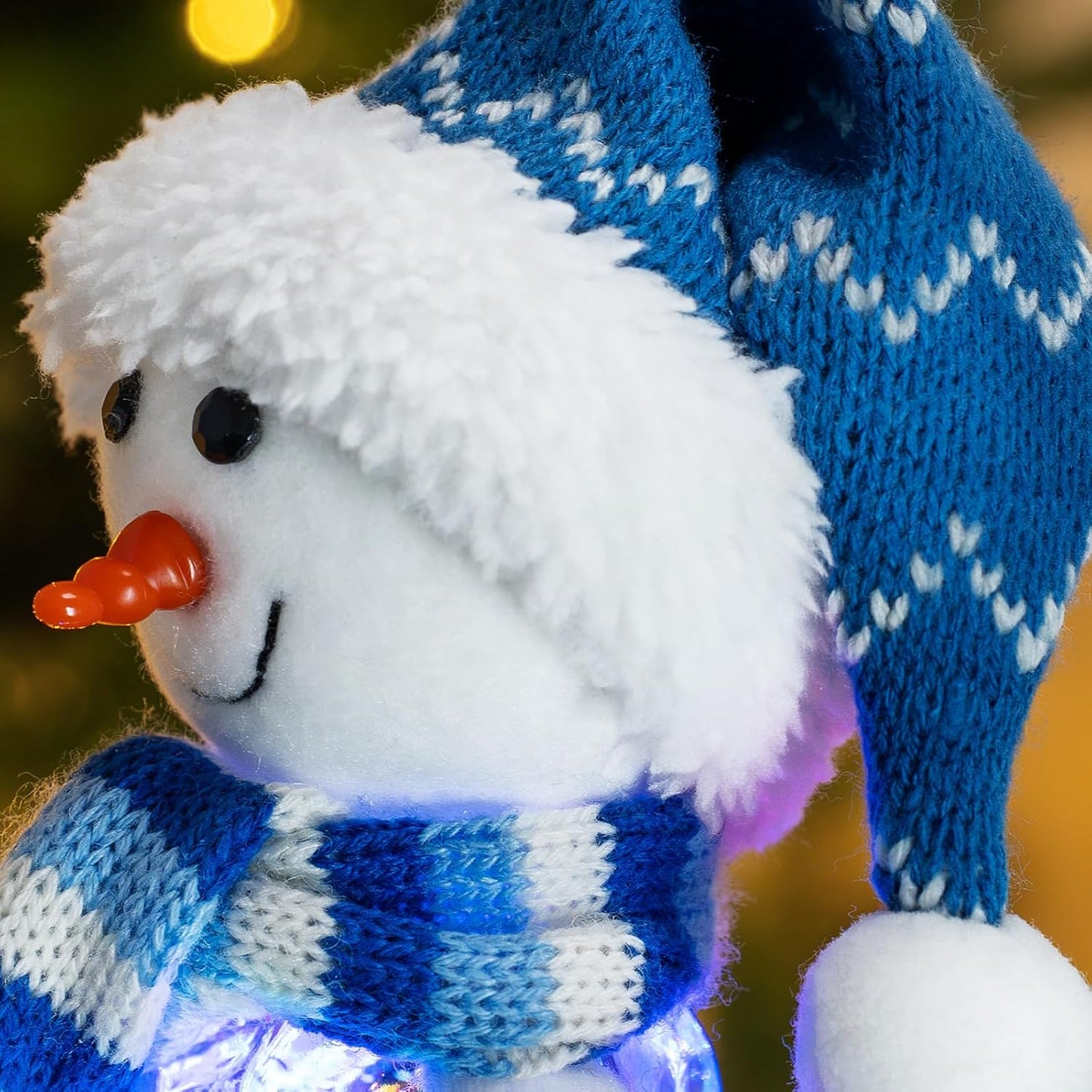 Christmas Snow Globe Lantern Indoor Decor, Cardinal Snowman Christmas Tree with Music,6H Timer,USB Lined/Battery Operated Lighted Lantern for Christmas Festival Decoration Gifts