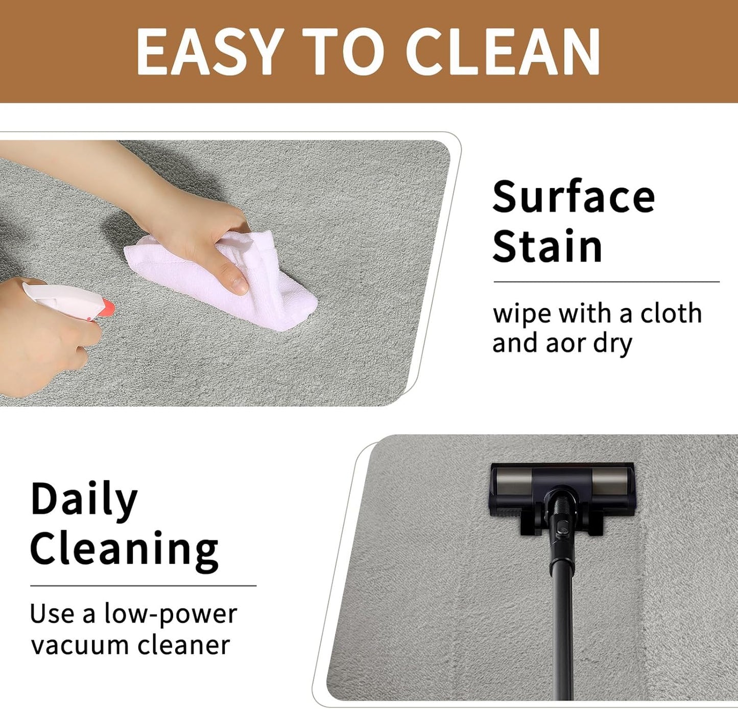 Sour Lemon 9x12 Area Rugs for Living Room, Soft Large Area Rug Fluffy Rugs for Bedroom，Machine Washable Area Rug Non Slip Carpet Rug for Living Room Playroom Kids Room Home Decor