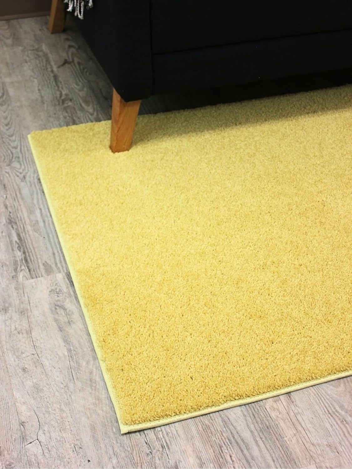 KOECKRITZ Soft and Colorful Kids Classroom Area Rugs (Passes Flammability Pill Test) Many Sizes and Bright Colors to Select from (9' x 12', Lemon)