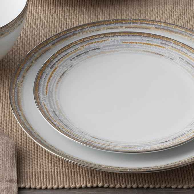 Noritake Raylan 12-Piece Dinnerware Set, Service for 4