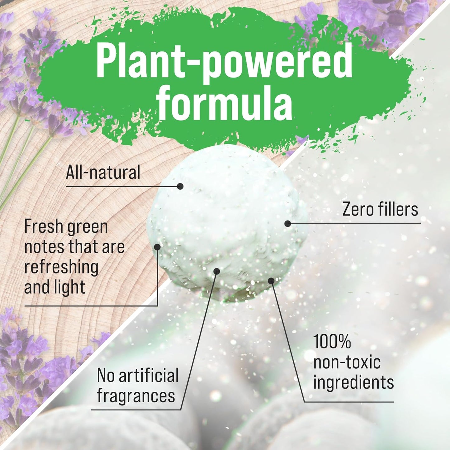 Rockin' Green Laundry Detergent, Plant based, All Natural Laundry Detergent Powder, Vegan and Biodegradable Odor Fighter, Safe for Sensitive Skin (Active Wear 90 Loads - Freshwood Mac)