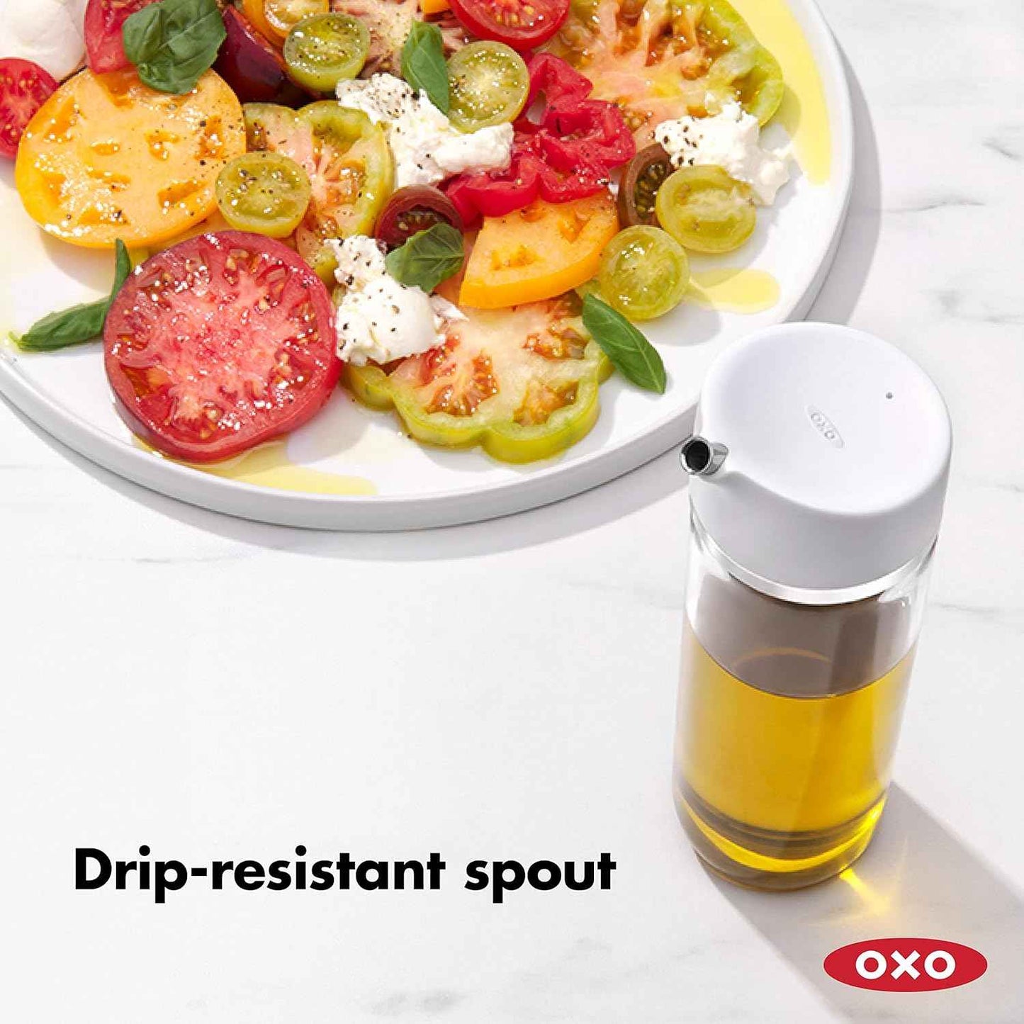 OXO Good Grips 12 oz Precision Pour Glass Oil Dispenser | Precision Pour