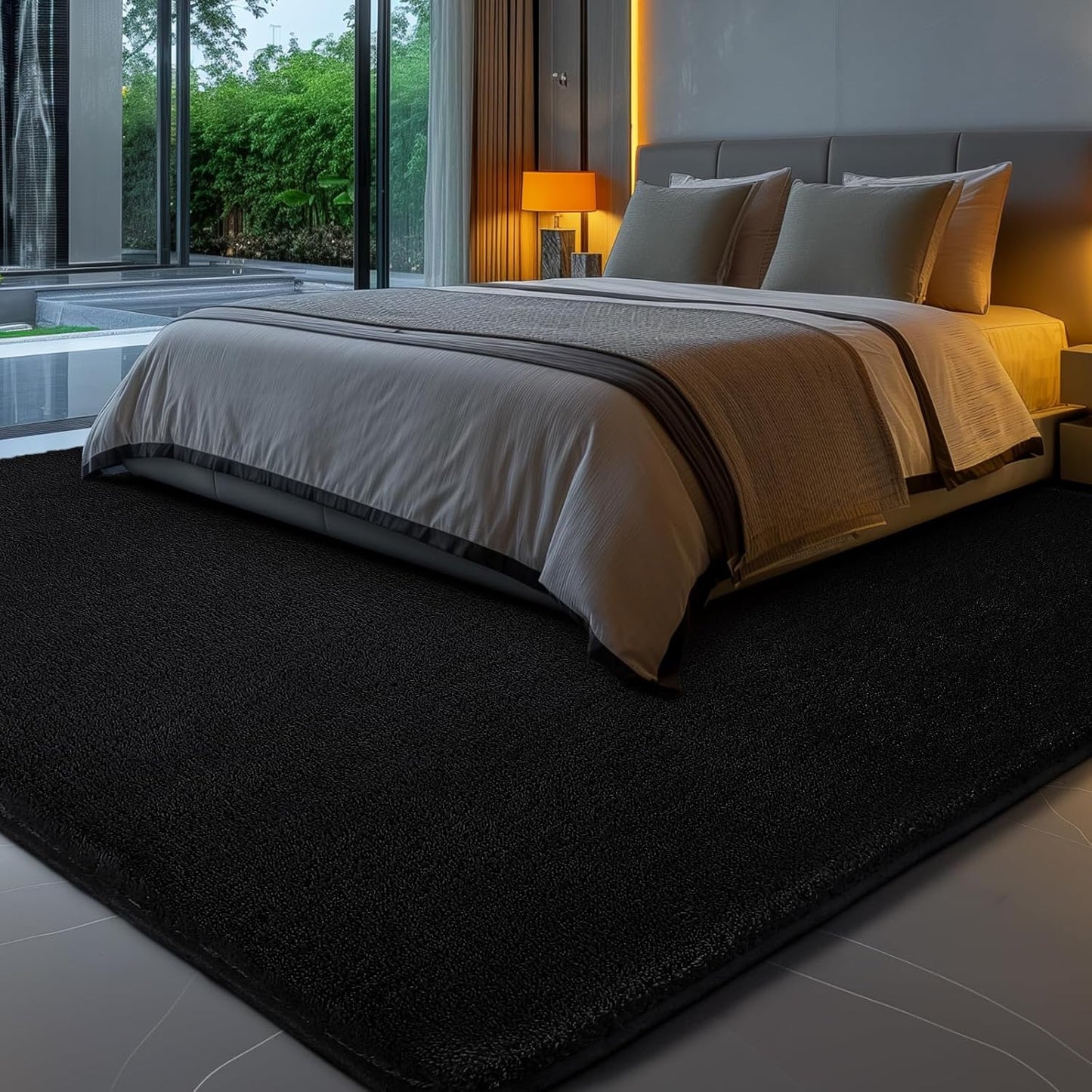 Sour Lemon 8x10 Area Rugs for Living Room, Soft Large Area Rug Fluffy Rugs for Bedroom，Machine Washable Area Rug Non Slip Carpet Rug for Living Room Playroom Kids Room Home Decor